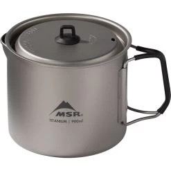 MSR Titan Kettle 900ml 20 MSR Titan Kettle 900ml -Camp Life Shop 13845 msr titan titanium kettle 900ml handles open MV