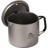 MSR Titan Kettle 900ml -Camp Life Shop 13845 msr titan titanium kettle 900ml lid on side MV
