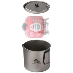 MSR Titan Kettle 1400ml -Camp Life Shop 13846 msr titan titanium kettle 1400ml 8oz PRDeluxe nesting
