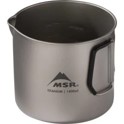 MSR Titan Kettle 1400ml -Camp Life Shop 13846 msr titan titanium kettle 1400ml no lid MV