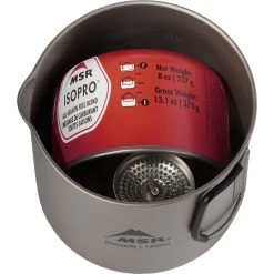 MSR Titan Kettle 1400ml -Camp Life Shop 13846 msr titan titanium kettle 1400ml packed MV