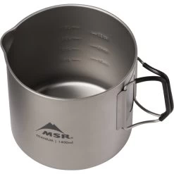 MSR Titan Kettle 1400ml -Camp Life Shop 13846 msr titan titanium kettle 1400ml volume marks MV