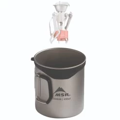 MSR Titan Cup 450ml -Camp Life Shop 13847 msr titan titanium cup 450ml PR2 nesting revised