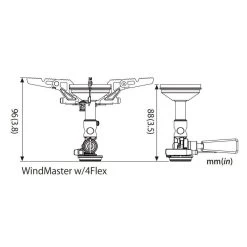 SOTO Windmaster Stove With Micro Regulator & 4Flex -Camp Life Shop 1535705465 87987900