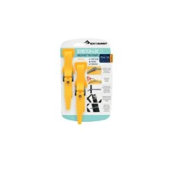 Sea To Summit Stretch-Loc 15 TPU Straps (375mm) -Camp Life Shop ASLSTRP20X375YW Stretch Loc15 20mmx375mm2Pack Yellow Packaging 01