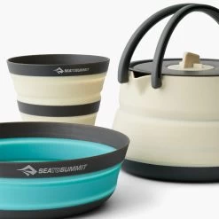 Sea To Summit Frontier Ultralight Collapsible Kettle Cook Set (1 Person, 3 Piece) -Camp Life Shop FrontierULCollapsibleKettleCookSet1P3Piece ACK025031 122102 ADDITIONAL 3