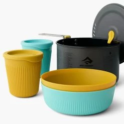 Sea To Summit Frontier Ultralight One Pot Cook Set (2 Person, 5 Piece) -Camp Life Shop FrontierULOnePotCookSet2P5Piece ACK027031 122102 ADDITIONAL 2
