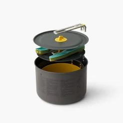 Sea To Summit Frontier Ultralight Two Pot Cook Set (4 Person, 14 Piece) -Camp Life Shop FrontierULTwoPotCookSet4P14Piece ACK027031 122106 ADDITIONAL 1