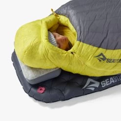 Sea To Summit Spark Womens Down Sleeping Bag 7°C -Camp Life Shop SparkDownSleepingBagWomens7C 45FRegular ASL041071 331701 MODEL 4