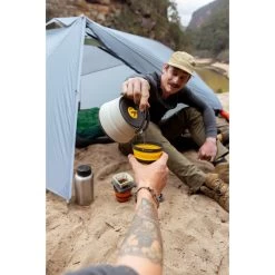 Sea To Summit Frontier Ultralight Collapsible Dinnerware Set (1 Person 3 Piece) -Camp Life Shop Wayfarer Brand Lifestyle 3